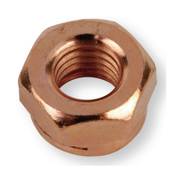 Exhaust LockNuts SW13 M8 coppered